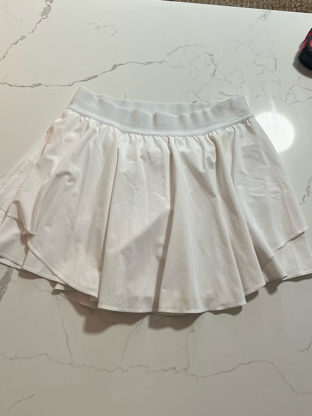 Lululemon Women's Tennis Skirt with Elastic Waistband, No Size Tag